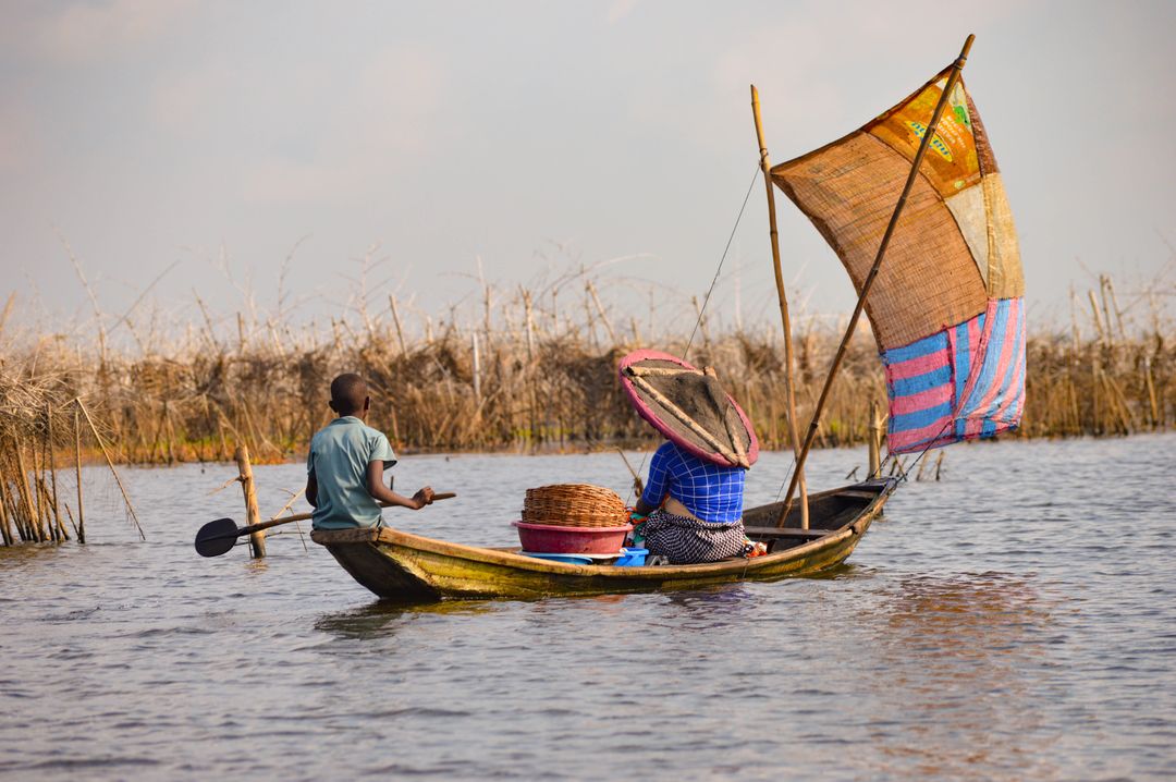 Ganvije, selo na vodi – Benin