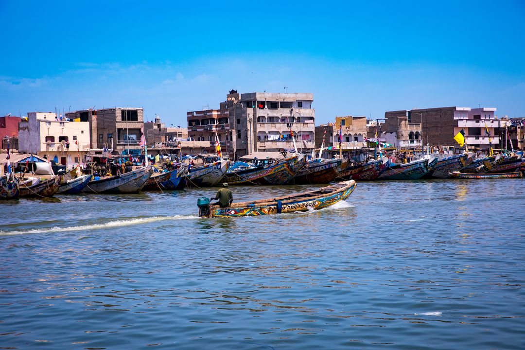 Ribarski čamci, Sen Luj – Senegal